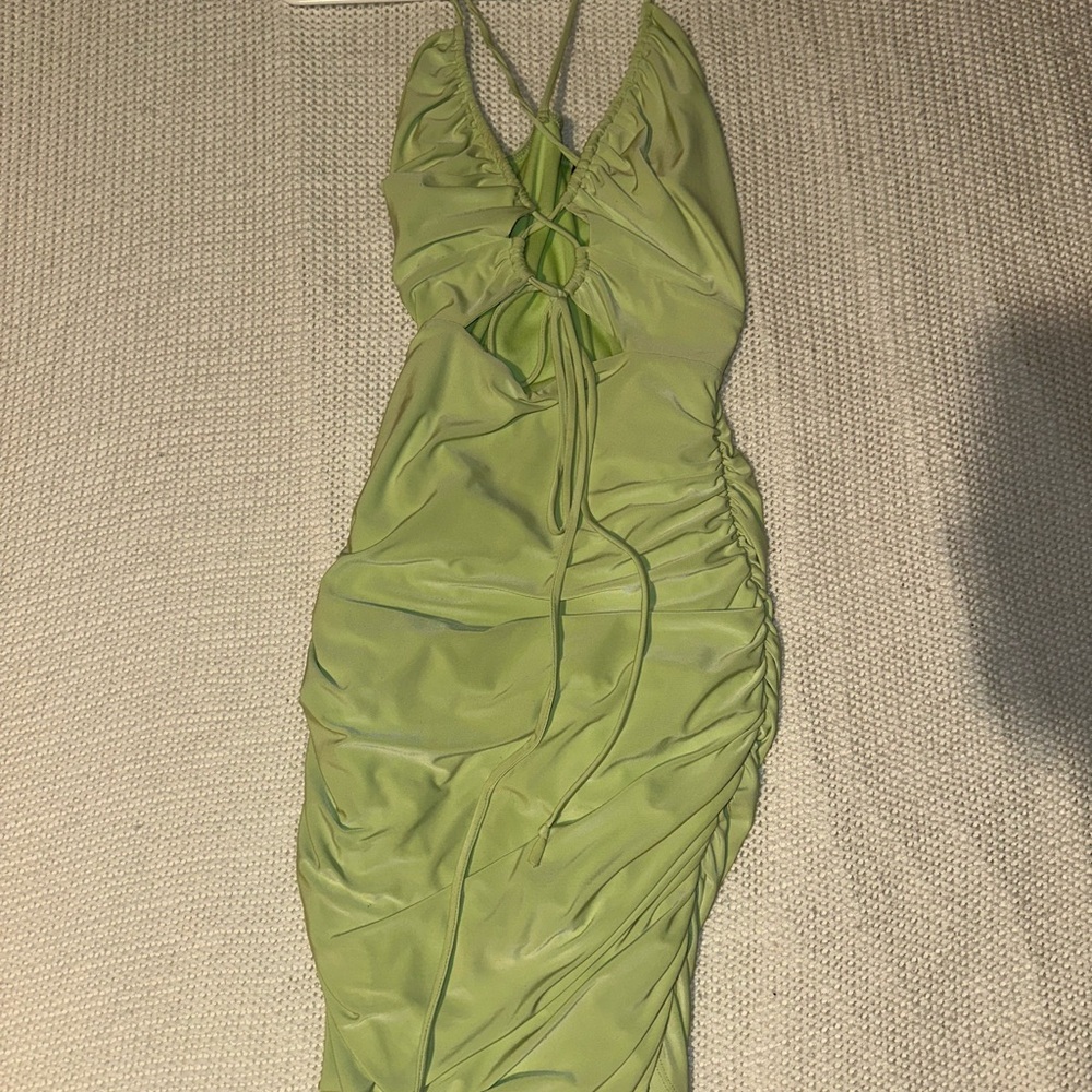 Sabora Lime Green Dress